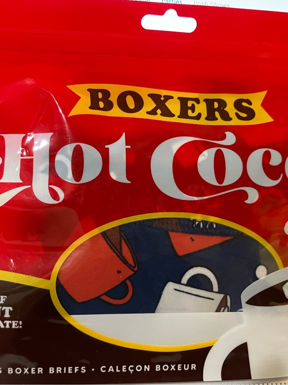 Hot Cocoa Boxer Briefs M